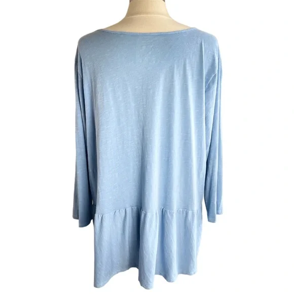 ❌SOLD❌3X Sonoma Peplum T - Picture 4 of 6